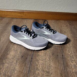 Brooks Addiction GTS women's running shoes 9.5 Narrow- Gray and Aqua